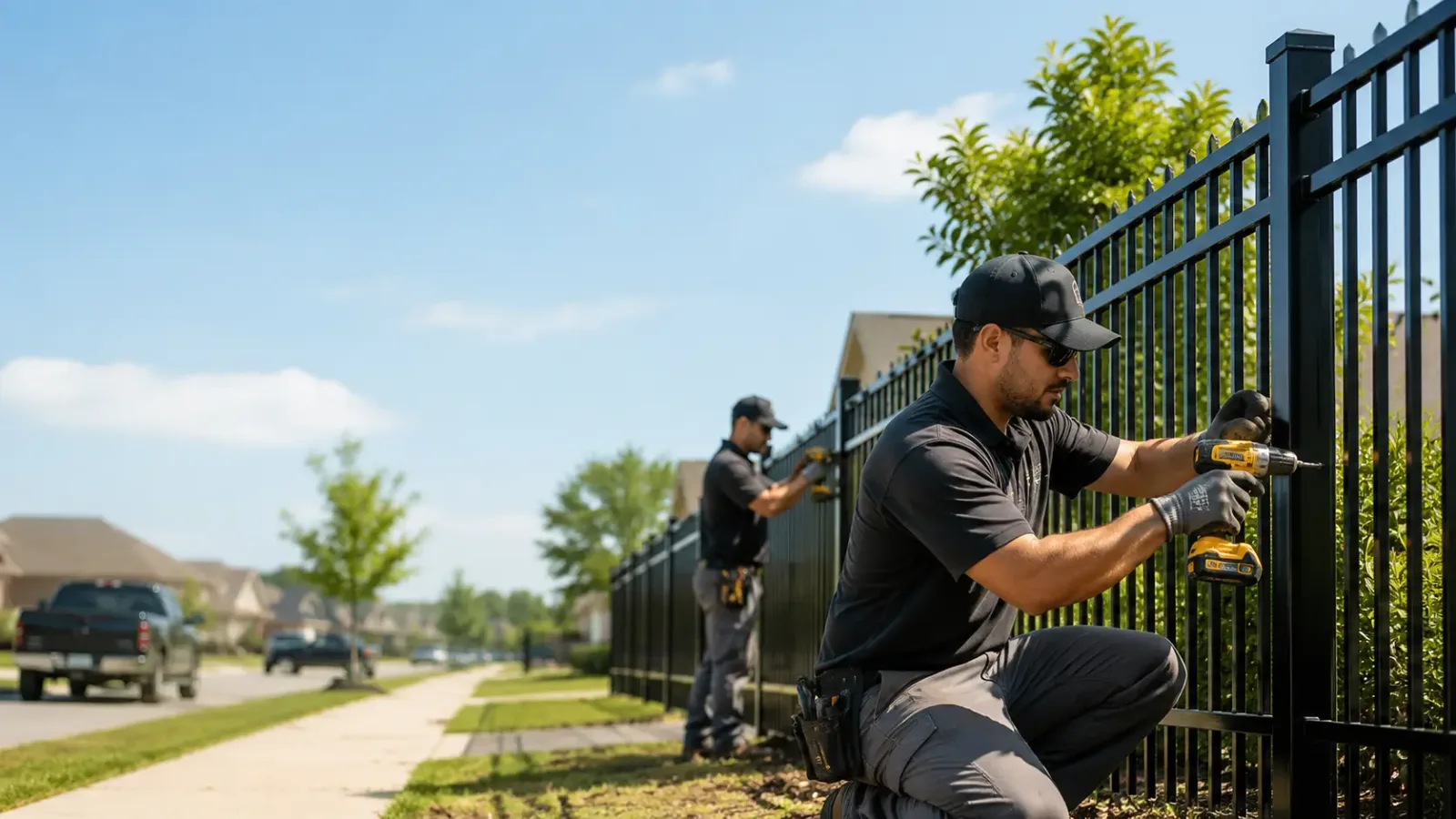Metal Fence Installation in Frederic, WI